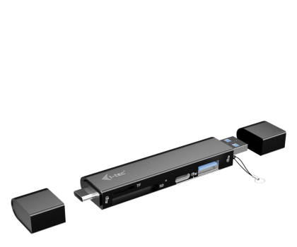 Hub USB i-tec USB-C / USB-A Dongle Czytnik SD TF z 1x USB-A i 1x USB-C